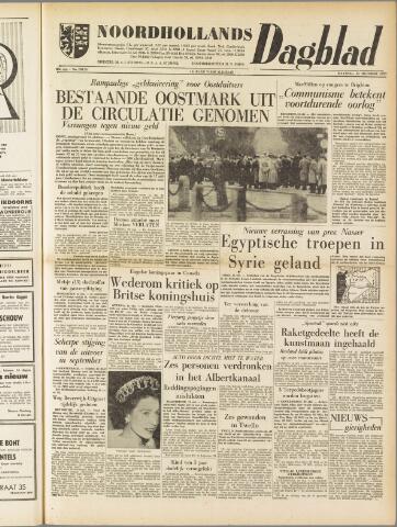 Noordhollands Dagblad : dagblad voor Alkmaar en omgeving 1957-10-14