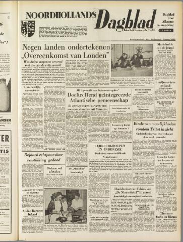 Noordhollands Dagblad : dagblad voor Alkmaar en omgeving 1954-10-04