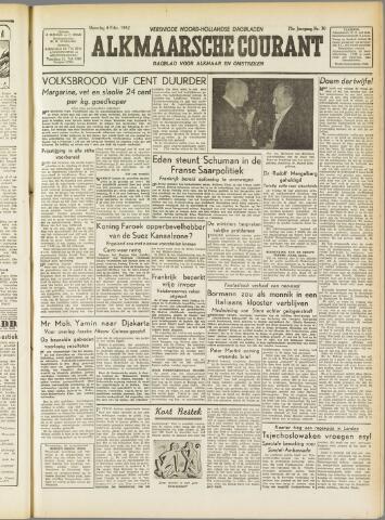 Alkmaarsche Courant 1952-02-04