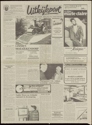 Uitkijkpost : nieuwsblad voor Heiloo e.o. 1987-04-29
