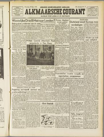 Alkmaarsche Courant 1950-03-29