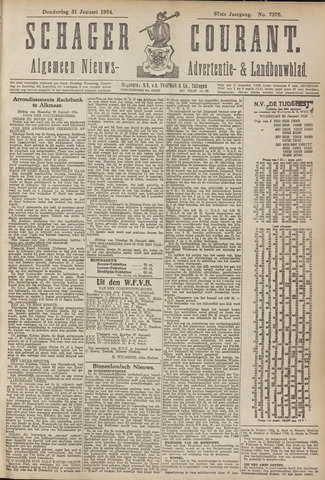 Schager Courant 1924-01-31