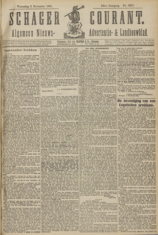 Schager Courant 1921-11-02