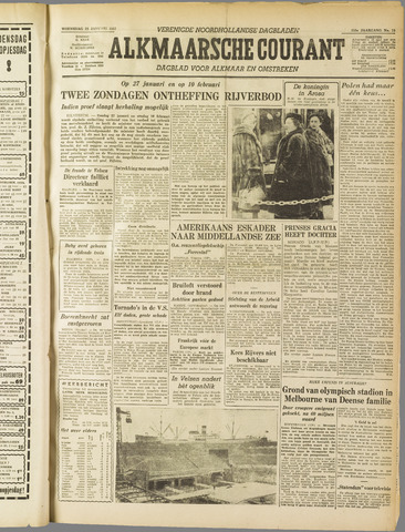 Alkmaarsche Courant 1957-01-23