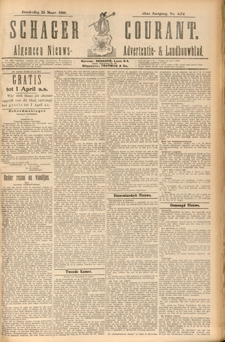 Schager Courant 1909-03-25