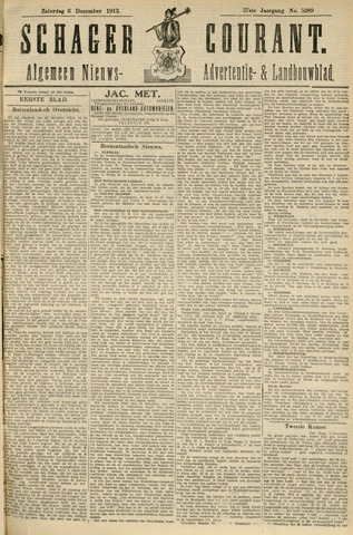 Schager Courant 1913-12-06