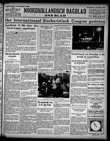 Noord-Hollandsch Dagblad : ons blad 1938-05-30