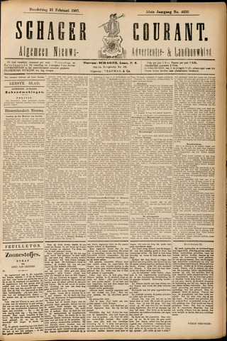 Schager Courant 1907-02-21