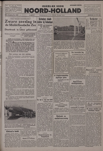 Dagblad Noord-Holland, Schager editie 1942-06-16