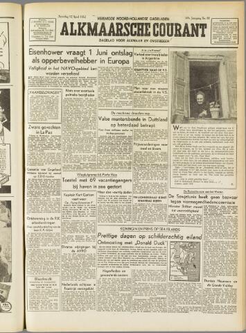 Alkmaarsche Courant 1952-04-12