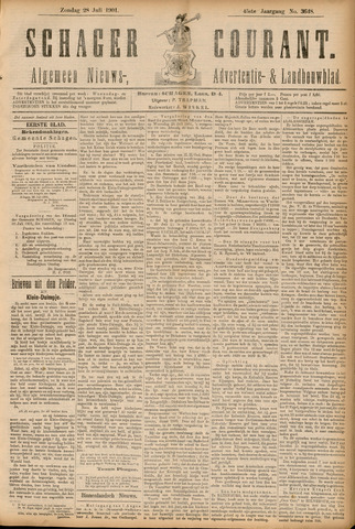 Schager Courant 1901-07-28