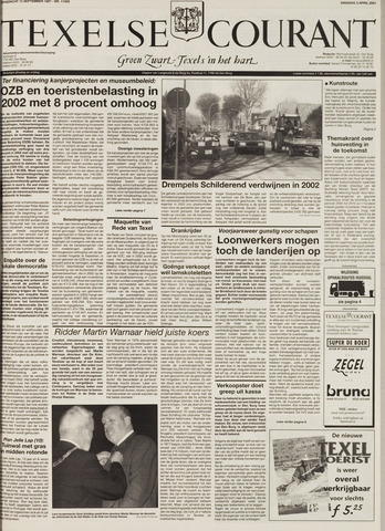 Texelsche Courant 2001-04-03