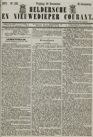Heldersche en Nieuwedieper Courant 1873-12-19