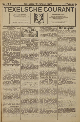 Texelsche Courant 1928-01-18