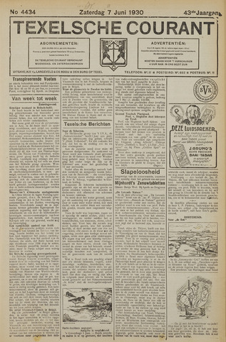 Texelsche Courant 1930-06-11