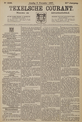 Texelsche Courant 1907-11-03
