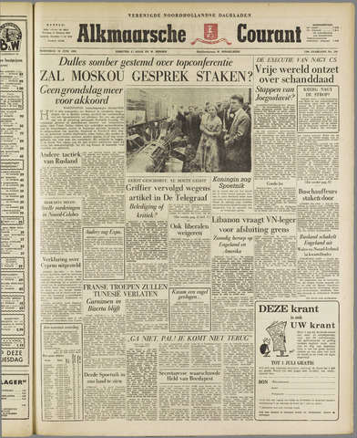 Alkmaarsche Courant 1958-06-18