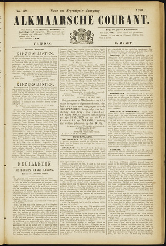 Alkmaarsche Courant 1890-03-14