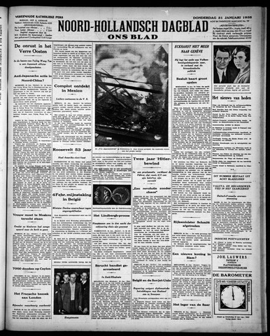Noord-Hollandsch Dagblad : ons blad 1935-01-31