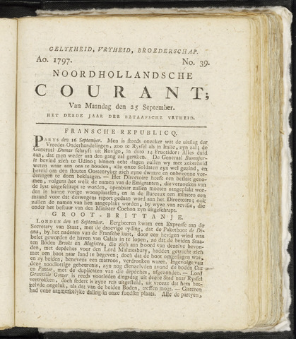 Noordhollandsche Courant 1797-09-25