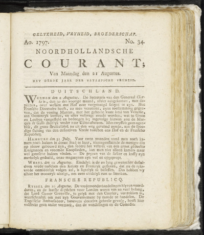 Noordhollandsche Courant 1797-08-21