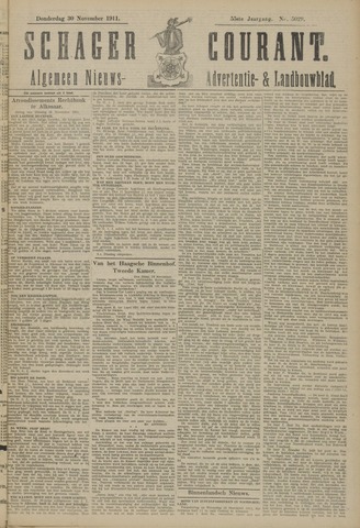 Schager Courant 1911-11-30