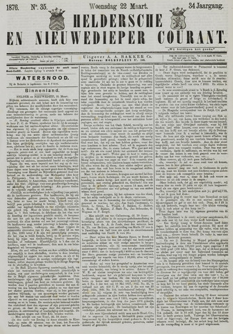 Heldersche en Nieuwedieper Courant 1876-03-22