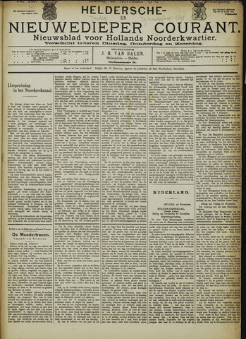 Heldersche en Nieuwedieper Courant 1891-11-29