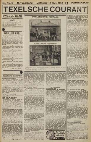 Texelsche Courant 1931-10-31