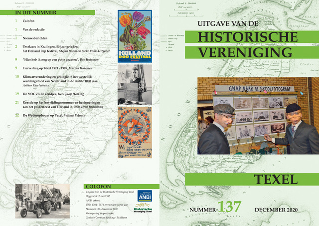 Uitgave Historische Vereniging Texel 2020-12-01
