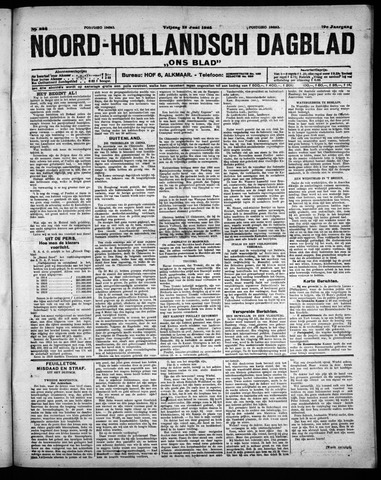 Noord-Hollandsch Dagblad : ons blad 1925-06-12