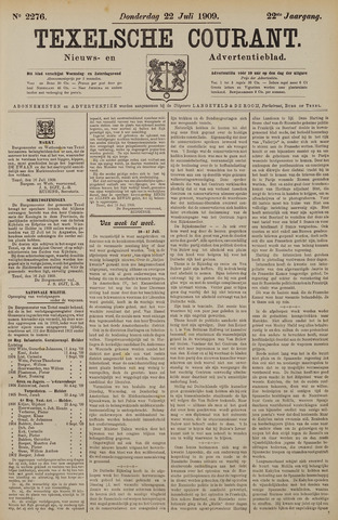 Texelsche Courant 1909-07-22