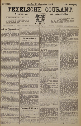 Texelsche Courant 1914-09-20