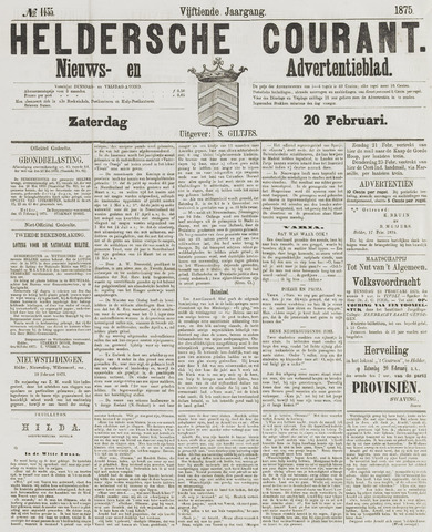 Heldersche Courant 1875-02-20