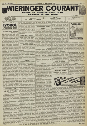 Wieringer courant 1934-10-05