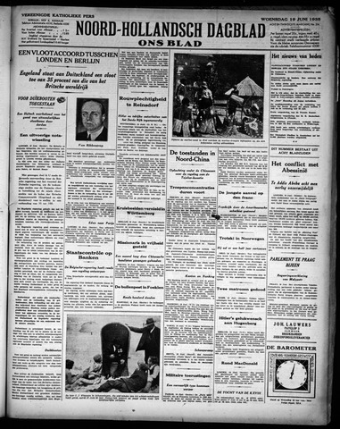 Noord-Hollandsch Dagblad : ons blad 1935-06-19