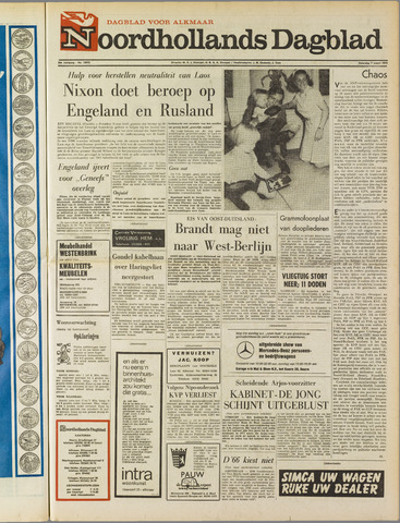 Noordhollands Dagblad : dagblad voor Alkmaar en omgeving 1970-03-07