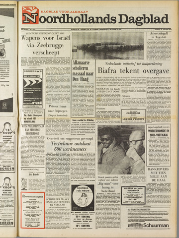 Noordhollands Dagblad : dagblad voor Alkmaar en omgeving 1970-01-16