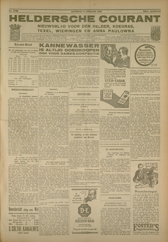 Heldersche Courant 1930-02-08