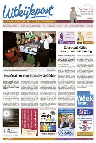 Uitkijkpost : nieuwsblad voor Heiloo e.o. 2012-11-07
