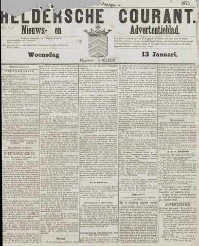 Heldersche Courant 1875-01-13