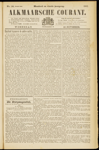 Alkmaarsche Courant 1902-11-26