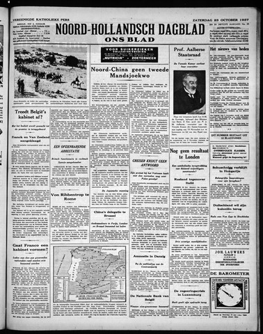 Noord-Hollandsch Dagblad : ons blad 1937-10-23