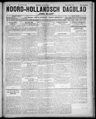 Noord-Hollandsch Dagblad : ons blad 1927-06-13