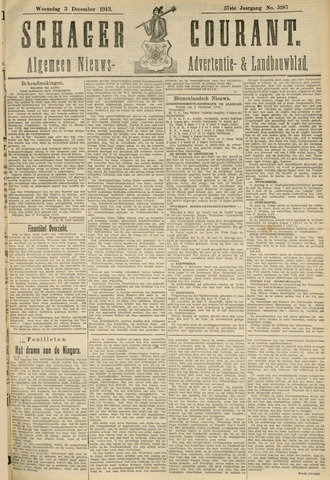 Schager Courant 1913-12-03