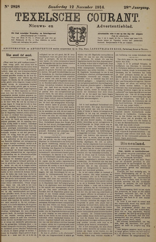 Texelsche Courant 1914-11-12