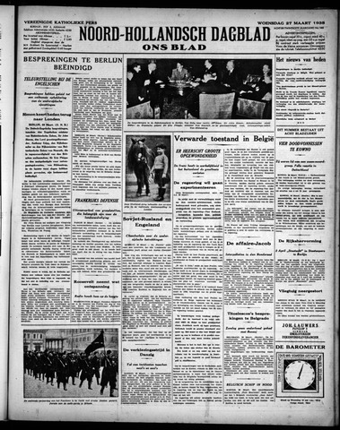 Noord-Hollandsch Dagblad : ons blad 1935-03-27