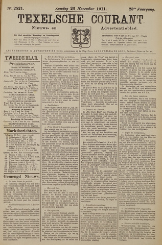 Texelsche Courant 1911-11-26