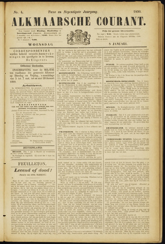 Alkmaarsche Courant 1890-01-08
