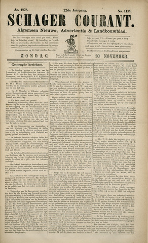 Schager Courant 1878-11-10